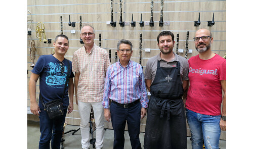 José Miguel Micó Castellano visita el Showroom de BCTM
