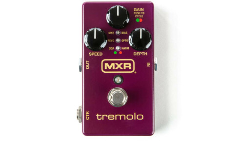 Vuelve el efecto trémolo a la línea MXR