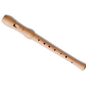 Flauta Hohner 9565 Madera Peral Digitación Alemana 2 piezas