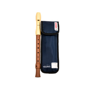 Flauta Hohner 9585-0 Mixta Boquilla Marfil Digitación Alemana 2 Piezas