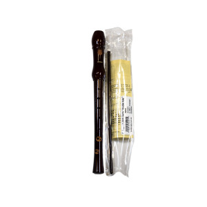 Flauta Soprano Hohner 9556 Madera Peral Barnizada Doble agujero