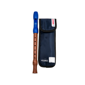 Flauta Hohner Mixta Boquilla Azul Digitación Barroca 2P 9586-2