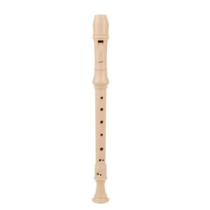 Flauta Dulce Soprano Digitación Barroca Aulos 303-A 3 Piezas