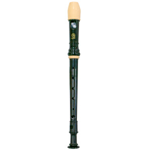 Flauta Dulce Soprano Digitación Alemana Angel ASRG-110 Plástico 2 piez