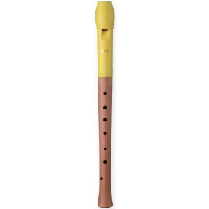Flauta Dulce Soprano Digitación Alemana Smart WRS-4338G-YE Mixta Amar