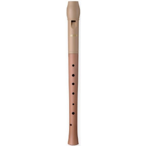 Flauta Dulce Soprano Digitación Alemana Smart WRS-4338G-BG Mixta Beige