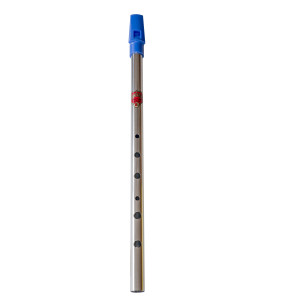 Flauta Flageolet Bb Cromado