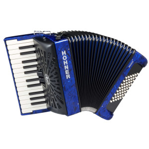 Acordeón Hohner  A16541 Bravo II Azul 48 Bajos