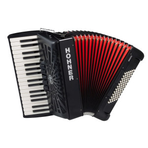 Acordeón Hohner Bravo III 72 A16622 Negro