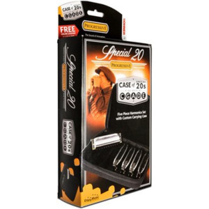 Propack 5 Armónicas Hohner Special-20 A-C-D-E-G 5605xp