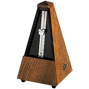 Metrónomo Wittner 818 Madera Roble Pardo Mate