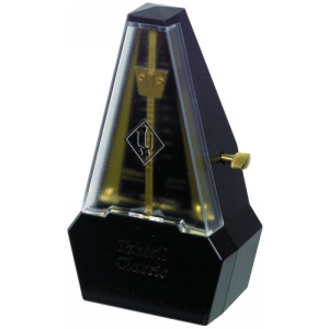 Metrónomo Wittner Classic 829561 Negro/Dorado