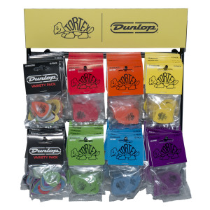Expositor Púas Dunlop Tortex Player´s Pack Display MD-128T