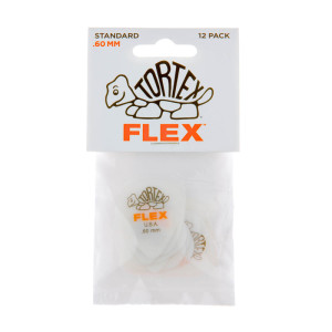 Bolsa 12 Púas Dunlop 428P-060 Tortex Flex Standard 0.60mm Pickers