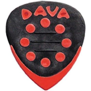 Bolsa 6 Púas Dava 6024 Control Grip Tips Delrin