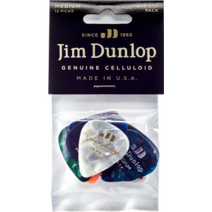 Bolsa 12 Púas Dunlop PVP-106 Variety Celluloid Medium