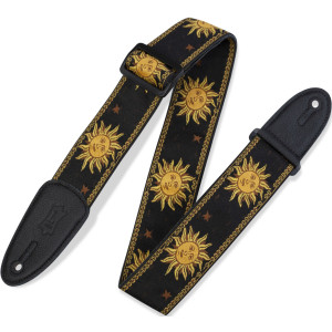 Correa Levy's MPJGSUN-BLK Print Series Poly Jacquard Sun 2