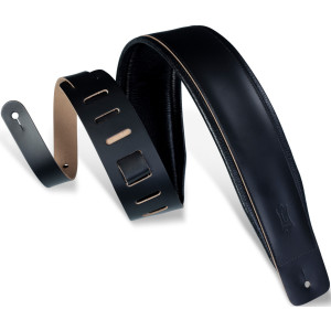 Correa Levy's DM1PD-BLK Heirloom Series Garment Leather Negra 3"