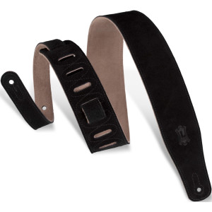 Correa Levy&#039;s MS26-BLK Classic Series Suede Leather Negra 2½&quot;