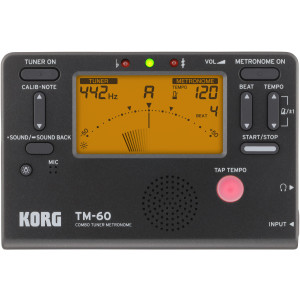 Metrónomo Afinador Korg TM-60