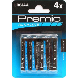 Blister 4 Pilas Panasonic 1,5 V. LR6/AA
