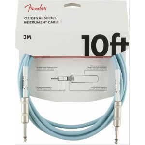 Cable Jack Fender 099-0510-003 Original Series Azul 3m