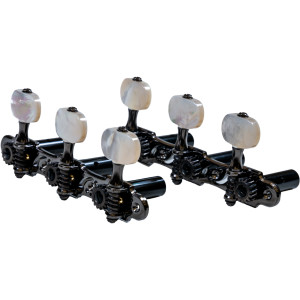 Clavijero Clásica Gotoh 35A510S-M-CK Eje Aluminio Negro