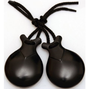 Castañuela Jale Fibra Negra Prensada 9 85-9