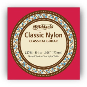 Cuerda 2ª Guitarra Clásica D'Addario Student J-2702 Tensión Normal