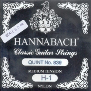 Juego Requinto Hannabach Negra 839-MT