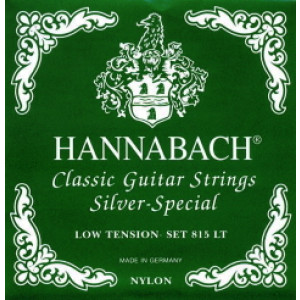 Juego Hannabach Verde Clásica 815-LT