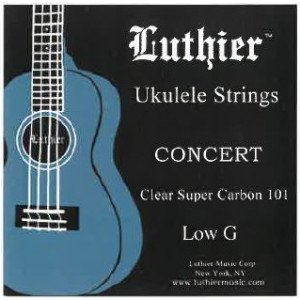 Juego Cuerdas Luthier Ukelele Concert G Low LU-UCOL