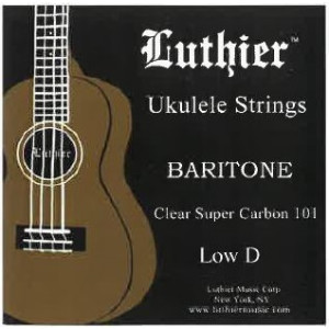 Juego Cuerdas Luthier Ukelele Barítono D Low LU-UBAL