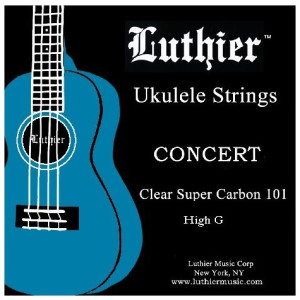 Juego Cuerdas Luthier Ukelele Concert G High LU-UCOH