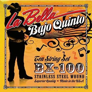 Juego Bajo Quinto La Bella BX-100
