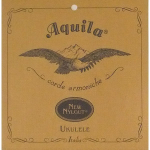 Juego Cuerdas Ukelele Soprano Aquila New Nylgut 5-U Low G