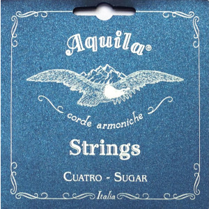 Juego Cuerdas Cuatro Venezolano Aquila 20-CH Sugar