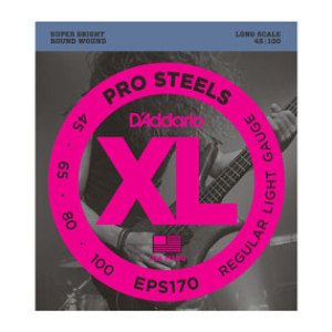 Juego Cuerdas Bajo D'Addario EPS-170 045-100