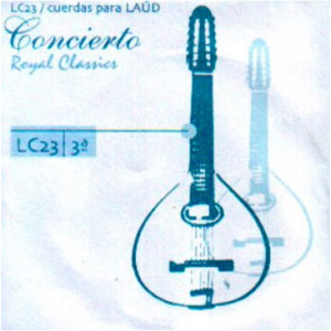 Cuerda 3ª Laúd Royal Classics Concierto LC-23