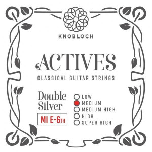 Cuerda 6ª Knobloch Clásica Actives D.Silver Medium Tension 306ADS