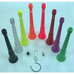 Pack Dulzaina Roja ABS en Sol + Tudel + Atril + CA