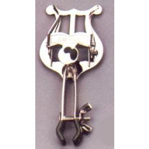 Atril de Marcha Trompeta Obrac 1216 Con Pinza Níquel