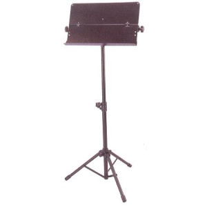 Atril Orquesta TCM BS1312 Negro Bandeja Lisa