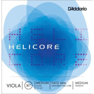 Juego Cuerdas Viola D'Addario Helicore H-410 LM