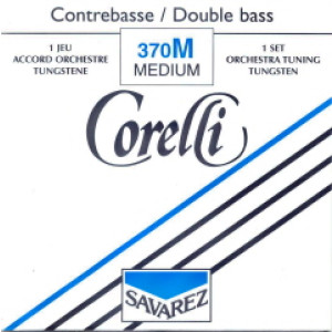 Juego Contrabajo Corelli 370-M Tungsteno