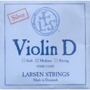 Cuerda 3ª Violín Larsen Fuerte Plata
