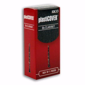 Caja 5 Cañas Clarinete Rico Plasticover 2