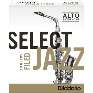 Caja 10 Cañas Saxo Alto Rico Select Jazz 2 Suave Filed