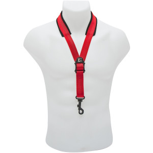 Cordón Saxo BG S-19SH Ancho Al Cuello Rojo