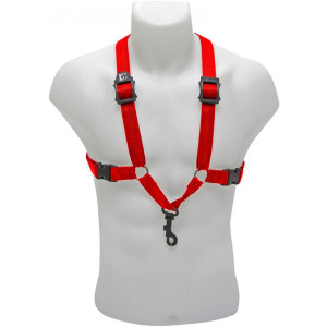Cordón Saxo BG S-409SH Arnés Hombre Rojo